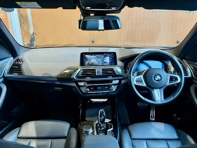 ＢＭＷ Ｘ３ xDrive20d Mスポーツ 宮城県 2021(令3)年 4万km サファイアブラックP ＡＣＣ/ＬＫＡ/ＬＣＷ/ＨＵＤ/ｉＤｒｉｖｅナビ/フルセグＴＶ/トップビュー/黒革/シートヒーター/パワーシート/ＬＥＤヘッドライト/２０インチＡＷ/コンフォートアクセス/パワーバックドア/ドラレコ