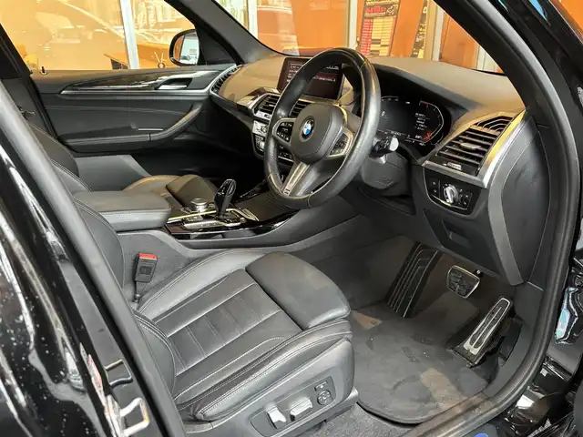 ＢＭＷ Ｘ３ xDrive20d Mスポーツ 宮城県 2021(令3)年 4万km サファイアブラックP ＡＣＣ/ＬＫＡ/ＬＣＷ/ＨＵＤ/ｉＤｒｉｖｅナビ/フルセグＴＶ/トップビュー/黒革/シートヒーター/パワーシート/ＬＥＤヘッドライト/２０インチＡＷ/コンフォートアクセス/パワーバックドア/ドラレコ