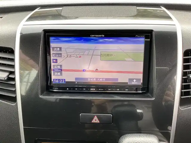 スズキ ワゴンＲ LTDⅡ 宮城県 2012(平24)年 11.2万km ブルーイッシュブラックパール3 HIDライト/4WD/プッシュスタート/純正ドアバイザー/ワンセグテレビ/純正ナビ/純正アルミ/シートヒーター/純正フロアマット/オートライト/電動格納ミラー/ミラーウィンカー/ETC