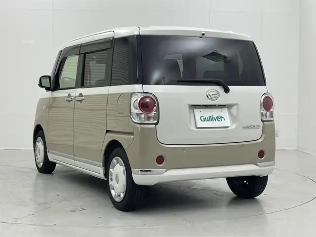 ダイハツ ムーヴ キャンバス G メイクアップ リミテッド　SAⅢ 茨城県 2019(令1)年 1.5万km パールホワイトⅢ/ナチュラルベージュマイカメタリック 2トーン 純正ナビ/全方位カメラ/フルセグ/衝突被害軽減ブレーキ/車線逸脱抑制装置/オートマチックハイビーム/ソナー/両側電動スライドドア/ETC/ドラレコ/LEDヘッドライト/スマートキー