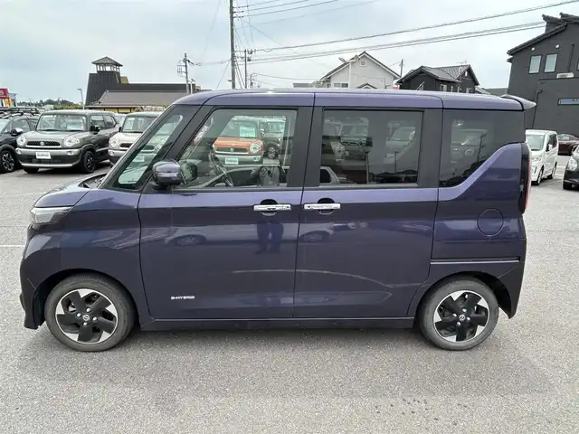 日産 ルークス HWS X プロパイロットED 茨城県 2021(令3)年 3万km アメジストパープル 純正ナビ/・Bluetooth接続/・フルセグテレビ（走行中視聴可）/・AUX/ビルドインETC/車外バック・全方位カメラ/純正フロアマット/両側パワースライド/プロパイロット