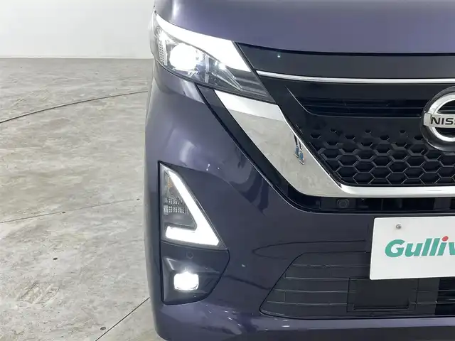 日産 ルークス HWS X プロパイロットED 福島県 2021(令3)年 3万km アメジストパープル エマージェンシー/・プロパイロット/・エマージェンシーブレーキ/・車線逸脱警報装置/・踏み間違い防止装置/純正大画面ナビ/・型番：MM320D-L/・フルセグTV/Bluetooth/CD/DVD/・アラウンドビューモニター/・ETC/アイドリングストップ/電子パーキング/・オートホールド/両側パワースライドドア/ステアリングリモコン/プッシュスタート/・スマートキー/・スペアキー/LEDヘッドライト/・オートライト/・フォグライト/電動格納ミラー/純正フロアマット