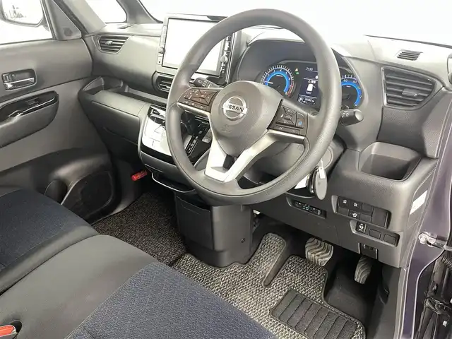 日産 ルークス HWS X プロパイロットED 福島県 2021(令3)年 3万km アメジストパープル エマージェンシー/・プロパイロット/・エマージェンシーブレーキ/・車線逸脱警報装置/・踏み間違い防止装置/純正大画面ナビ/・型番：MM320D-L/・フルセグTV/Bluetooth/CD/DVD/・アラウンドビューモニター/・ETC/アイドリングストップ/電子パーキング/・オートホールド/両側パワースライドドア/ステアリングリモコン/プッシュスタート/・スマートキー/・スペアキー/LEDヘッドライト/・オートライト/・フォグライト/電動格納ミラー/純正フロアマット