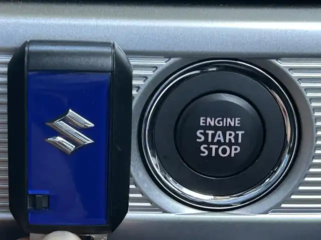 スズキ スペーシア カスタム HYBRID XS ターボ 島根県 2022(令4)年 0.6万km インディゴブルーメタリック デュアルカメラブレーキサポート/純正9インチナビ/フルセグTV/Bluetooth/USB/全方位カメラ/純正アルミホイール付きスタッドレス積み込み/レーダークルーズコントロール/両側パワースライドドア/LEDオートライト/ハーフレザー調シート/シートヒーター /ビルトインETC/ステアリングスイッチ/純正フロアマット/純正ドアバイザー/スマートキー/プッシュスタート /パドルシフト