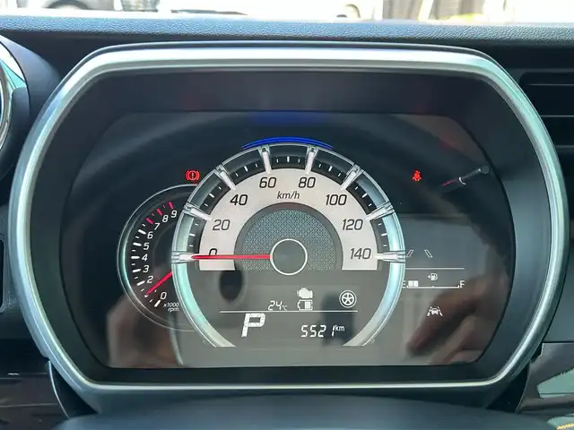 スズキ スペーシア カスタム HYBRID XS ターボ 島根県 2022(令4)年 0.6万km インディゴブルーメタリック デュアルカメラブレーキサポート/純正9インチナビ/フルセグTV/Bluetooth/USB/全方位カメラ/純正アルミホイール付きスタッドレス積み込み/レーダークルーズコントロール/両側パワースライドドア/LEDオートライト/ハーフレザー調シート/シートヒーター /ビルトインETC/ステアリングスイッチ/純正フロアマット/純正ドアバイザー/スマートキー/プッシュスタート /パドルシフト