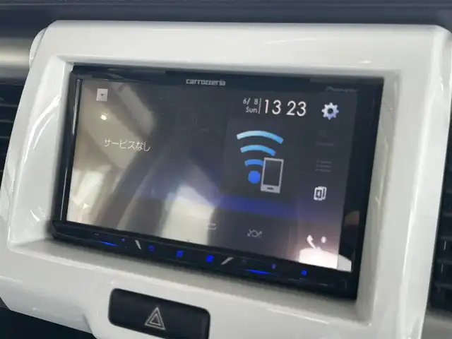 スズキ ハスラー X 茨城県 2014(平26)年 13.4万km ブルーイッシュブラックパール3 社外ディスプレーオーディオ/Bluetooth/CD/DVD/ETC/HIDヘッドライト/フォグライト/オートライト/運転席シートヒーター/スマートキー/エンジンプッシュスタート/キーレス/純正15インチアルミホイール/取扱説明書/新車時保証書