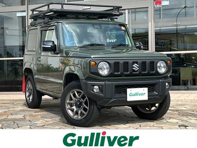 スズキ ジムニー XC 静岡県 2022(令4)年 2.3万km ジャングルグリーン スズキセーフティサポート/・衝突軽減ブレーキ/・レーンキープアシスト/純正ナビ/・フルセグTV/・CD/DVD/Bluetooth/ラジオ/主要装備/・バックカメラ　/・ドライブレコーダー前後　/・ステアリングリモコン　/・ＥＴＣ/・クルーズコントロール　/・シートヒーター　/・革巻きステアリング　/・オートライト