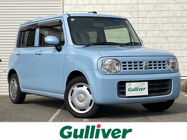 スズキ ラパン G 新潟県 2014(平26)年 5.1万km エアブルーメタリック 社外ナビ/(AM/FM/CD/DVD/ワンセグ)/バックカメラ/プッシュスタート/スマートキー/ドアバイザー