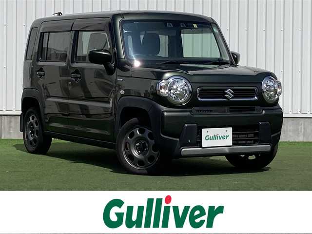 スズキ ハスラー HYBRID G 香川県 2020(令2)年 4.7万km クールカーキPM 登録時走行距離：46878ｋｍ/社外メモリーナビゲーション/→ワンセグTV/→CD/DVD再生/デュアルカメラブレーキシステム/クリアランスソナー/シートヒーター/ステアリングリモコン/レベライザーヘッドライト/オートライト/アイドリングストップ/スマートキー