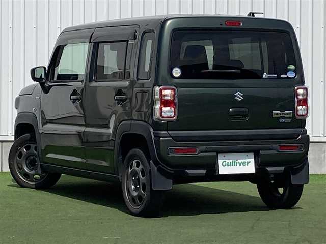 スズキ ハスラー HYBRID G 香川県 2020(令2)年 4.7万km クールカーキPM 登録時走行距離：46878ｋｍ/社外メモリーナビゲーション/→ワンセグTV/→CD/DVD再生/デュアルカメラブレーキシステム/クリアランスソナー/シートヒーター/ステアリングリモコン/レベライザーヘッドライト/オートライト/アイドリングストップ/スマートキー