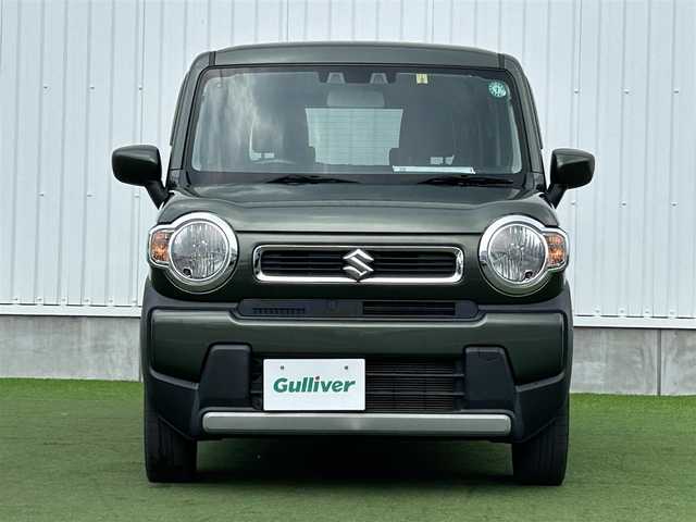 スズキ ハスラー HYBRID G 香川県 2020(令2)年 4.7万km クールカーキPM 登録時走行距離：46878ｋｍ/社外メモリーナビゲーション/→ワンセグTV/→CD/DVD再生/シートヒーター/ステアリングリモコン/レベライザー/純正アルミホイール/デュアルカメラブレーキシステム/クリアランスソナー/アイドリングストップ/衝突軽減装置/スマートキー