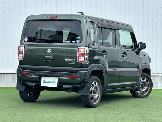 スズキ ハスラー HYBRID G 香川県 2020(令2)年 4.7万km クールカーキPM 登録時走行距離：46878ｋｍ/社外メモリーナビゲーション/→ワンセグTV/→CD/DVD再生/シートヒーター/ステアリングリモコン/レベライザー/純正アルミホイール/デュアルカメラブレーキシステム/クリアランスソナー/アイドリングストップ/衝突軽減装置/スマートキー