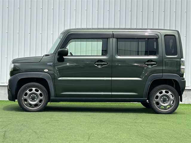 スズキ ハスラー HYBRID G 香川県 2020(令2)年 4.7万km クールカーキPM 登録時走行距離：46878ｋｍ/社外メモリーナビゲーション/→ワンセグTV/→CD/DVD再生/シートヒーター/ステアリングリモコン/レベライザー/純正アルミホイール/デュアルカメラブレーキシステム/クリアランスソナー/アイドリングストップ/衝突軽減装置/スマートキー
