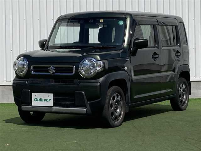 スズキ ハスラー HYBRID G 香川県 2020(令2)年 4.7万km クールカーキPM 登録時走行距離：46878ｋｍ/社外メモリーナビゲーション/→ワンセグTV/→CD/DVD再生/デュアルカメラブレーキシステム/クリアランスソナー/シートヒーター/ステアリングリモコン/レベライザーヘッドライト/オートライト/アイドリングストップ/スマートキー