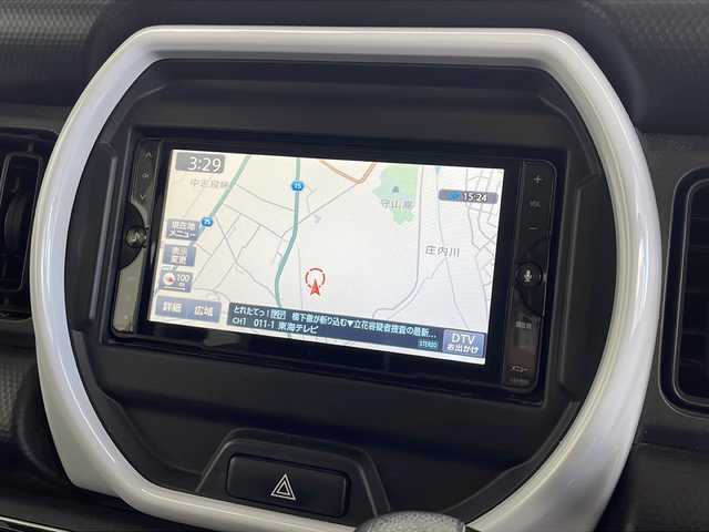 スズキ ハスラー HYBRID G 愛知県 2020(令2)年 4.7万km クールカーキPM 社外メモリーナビゲーション/【Bluetooth/フルセグTV/CD/DVD/USB】/デュアルカメラブレーキシステム/クリアランスソナー/アイドリングストップ/横滑り防止装置/レーンアシスト/前席シートヒーター/オートエアコン/ステアリングリモコン/プッシュスタート/レベライザーヘッドライト/オートライト/スマートキー/スペアキー