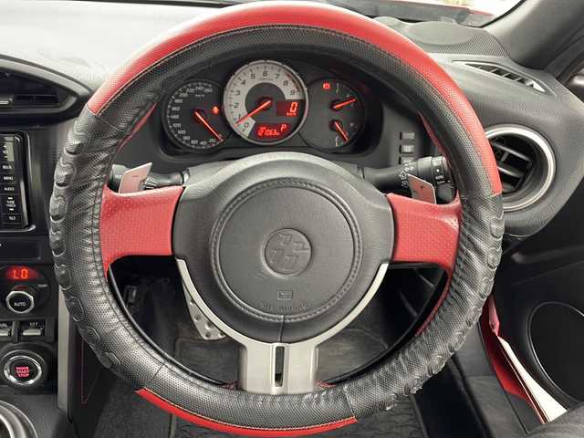 トヨタ ８６ GT 鹿児島県 2013(平25)年 12.1万km ライトニングレッド 社外SDナビ/（AM/FM/CD/DVD/Bluetooth）/バックカメラ/モデリスタエアロ/パドルシフト/ガナドール製マフラー/社外AW（ENKEI）/純正フロアマット/スマートキー /AAC/オートライト