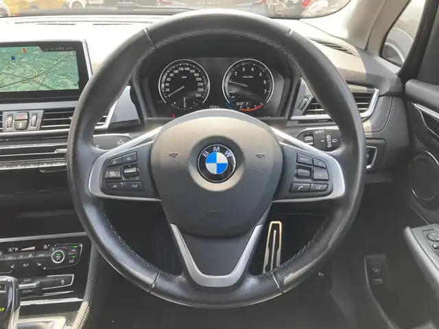 ＢＭＷ ２１８ｉ グランツアラー スポーツ 熊本県 2018(平30)年 4.7万km アルピンホワイトⅢ ・スマートキー/・プッシュスタート/・インテリジェントセーフティ/・パーキングアシスト/・PDC自動起動/・クルーズコントロール(追従式)/・ハーフレザーシート/・前席シートヒーター /・純正HDDナビ/　【DVD・Bluetooth・USB・MSV】/・バックカメラ/・ETC/・ドライブレコーダー(前方録画)/・LEDヘッドランプ/・LEDフォグランプ/・純正マット