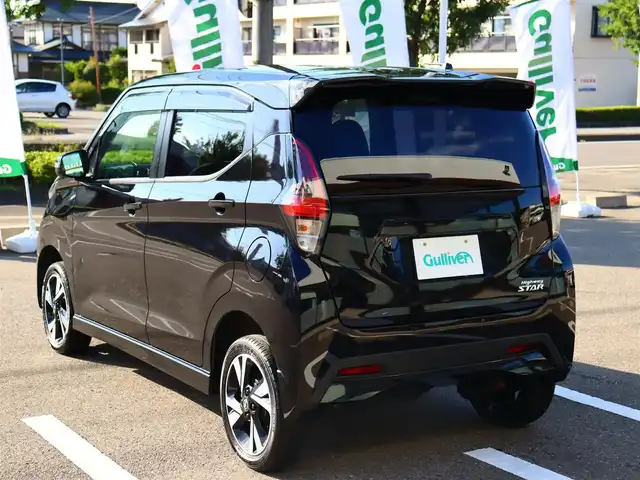 日産 デイズ HWS G ターボ プロパイロットED 福島県 2020(令2)年 4.8万km ブラック  4         W        D/ 純正９インチナビ・フルセグTV/ 純正アラウンドビューモニター/ 純正ドライブレコーダー/ 純正エンジンスターター/ プロパイロット/ 前左右シートヒーター/ 純正１６インチアルミホイル/ 純正LEDヘッドライト/ 純正フォグランプ/ エスペリアスーパーアップサス/ 新　車　保　証　書/ 取　扱　説　明　書/ 車 検 時 記 録 簿 有/　　　(R5/R7)
