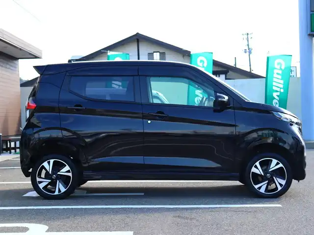 日産 デイズ HWS G ターボ プロパイロットED 福島県 2020(令2)年 4.8万km ブラック  4         W        D/ 純正９インチナビ・フルセグTV/ 純正アラウンドビューモニター/ 純正ドライブレコーダー/ 純正エンジンスターター/ プロパイロット/ 前左右シートヒーター/ 純正１６インチアルミホイル/ 純正LEDヘッドライト/ 純正フォグランプ/ エスペリアスーパーアップサス/ 新　車　保　証　書/ 取　扱　説　明　書/ 車 検 時 記 録 簿 有/　　　(R5/R7)