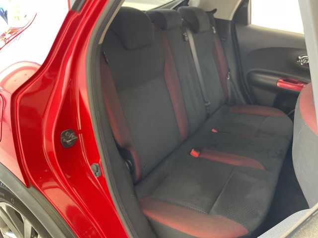 日産 ジューク 15RX パーソナライズパック 愛知県 2013(平25)年 7.2万km パッションレッド SDナビ/バックカメラ/純正アルミホイール/オートライト/ドライブレコーダー/ETC/ワンセグ/CD DVD/Bluetooth/ステアリングスイッチ/スマートキー/プッシュスタート