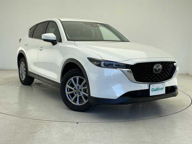 マツダ ＣＸ－５ XD スマートエディション 千葉県 2022(令4)年 3.3万km スノーフレイクホワイトパールマイカ 純正ナビ/レーダークルーズコントロール/レーンキープアシスト/衝突被害軽減ブレーキ/クリアランスソナー/ヘッドアップディスプレイ/ブラインドスポットモニター/電動パーキング/オートハイビーム/オートホールド/ETC/LEDヘッドライト