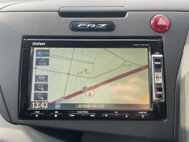 ホンダ ＣＲ－Ｚ α 三重県 2012(平24)年 6.5万km プレミアムホワイトパール 登録時65106km/ワンオーナー/禁煙車/純正ナビ/ワンセグＴＶ/バックカメラ/クルーズコントロール/ステアリングスイッチ/パドルシフト/ＥＴＣ/オートライト/スペアキー/純正フロアマット/アイドリングストップ/純正アルミ