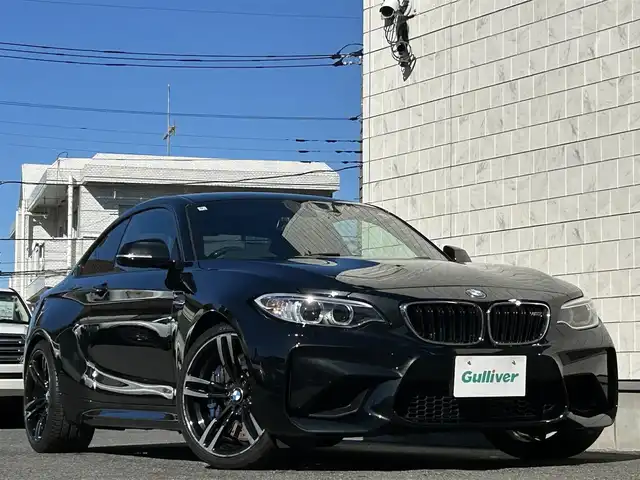 ＢＭＷ Ｍ２ 埼玉県 2016(平28)年 4.1万km サファイアブラックP ・外部検査済み/・登録時走行40734km/・車検R9年9月29日まで/・直列6気筒Mツインパワー・ターボ・エンジン/・純正ナビゲーション/・バックカメラ/・CD/DVD/Bluetooth/・クルーズコントロール/・純正19インチアルミホイール/・黒レザーシート/・シートヒーター/・パドルシフト/・スマートドアロック/・プッシュスタート/・HIDヘッドライト/・スペアキー/・アイドリングストップ/・スリップコントロール