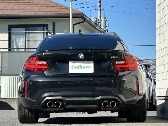 ＢＭＷ Ｍ２ 埼玉県 2016(平28)年 4.1万km サファイアブラックP ・外部検査済み/・登録時走行40734km/・車検R9年9月29日まで/・直列6気筒Mツインパワー・ターボ・エンジン/・純正ナビゲーション/・バックカメラ/・CD/DVD/Bluetooth/・クルーズコントロール/・純正19インチアルミホイール/・黒レザーシート/・シートヒーター/・パドルシフト/・スマートドアロック/・プッシュスタート/・HIDヘッドライト/・スペアキー/・アイドリングストップ/・スリップコントロール