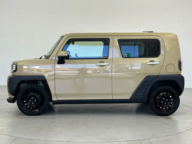 ダイハツ タフト X 愛知県 2022(令4)年 1.9万km サンドベージュメタリック スマートアシストIII/スカイフィールトップ/社外メモリーナビ/・ワンセグTV/・CD/・Bluetooth/バックカメラ/ドライブレコーダー（前後撮影）/ETC/LEDヘッドライト/ステアリングスイッチ/コーナーセンサー/レーンキープアシスト/衝突軽減ブレーキ/キーフリーシステム/アイドリングストップ