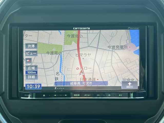 スズキ ハスラー Jスタイル 岐阜県 2021(令3)年 1.7万km オフブルーメタリック/ガンメタリック2トーンルーフ 登録時16206km/社外SDナビ/Bluetooth/CD/USB/フルセグテレビ/デュアルカメラブレーキサポート/・誤発進抑制機能/・車線逸脱警報/・先行車発進告知/・ハイビームアシスト/LEDオートヘッドライト/ルーフレール/フォグランプ/パーキングアシスト/アイドリングストップ/フルフラットシート/純正アルミホイール（15インチ）/コーナーセンサー/盗難防止装置/シートヒーターD＋N席/プッシュスタート/スマートキー×2/禁煙車