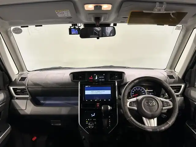 トヨタ ルーミー カスタムG－T 愛知県 2019(令1)年 4.3万km レーザーブルークリスタルシャイン 純正９インチナビ　/(Bluetooth/フルセグTV/AM/FM/SD/CD・DVD再生）/両側電動スライドドア　/衝突軽減ブレーキ　/ビルトインＥＴＣ　/ＬＥＤヘッドライト　/バックカメラ　/パーキングセンサー　/ドライブレコーダー　/クルーズコントロール　/オートハイビーム　/プッシュスタート/ -スマートキ/LEDフォグ