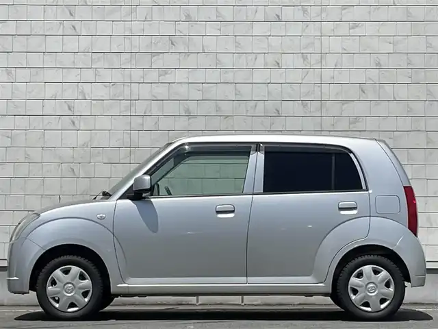 スズキ アルト GⅡ 岩手県 2008(平20)年 7.3万km シルキーシルバーメタリック 禁煙車/4WD/夏タイヤアルミ車載/オーディオ/→FM/AM/ドアバイザー/フロアマット/シガーソケット