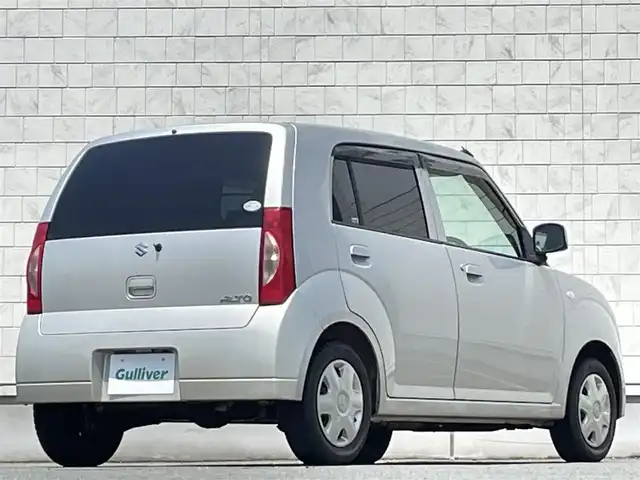 スズキ アルト GⅡ 岩手県 2008(平20)年 7.3万km シルキーシルバーメタリック 禁煙車/4WD/夏タイヤアルミ車載/オーディオ/→FM/AM/ドアバイザー/フロアマット/シガーソケット