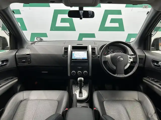日産 エクストレイル 20Xtt ブラック エクストリーマーX 鹿児島県 2013(平25)年 7.6万km ダイヤモンドブラック 4WD/ハイパールーフレール/純正7インチSDナビ【MC312D-A】/（CD/DVD/フルセグ/Bluetooth/SD）/社外ETC/革巻きステアリング/ステアリングリモコン/ハーフレザーシート/撥水カプロンシート/全席シートヒーター/電動格納ミラー/純正HIDヘッドライト/オートライト/純正フロアマット/純正ドアバイザー/純正18インチアルミ/取扱説明書