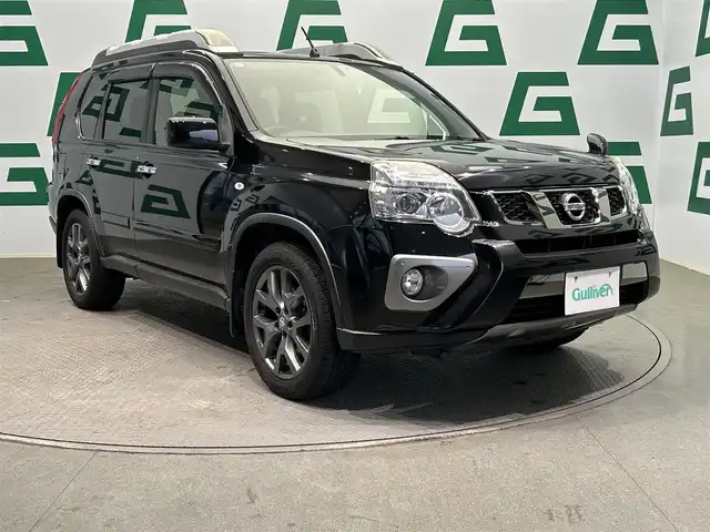 日産 エクストレイル 20Xtt ブラック エクストリーマーX 鹿児島県 2013(平25)年 7.6万km ダイヤモンドブラック 4WD/ハイパールーフレール/純正7インチSDナビ【MC312D-A】/（CD/DVD/フルセグ/Bluetooth/SD）/社外ETC/革巻きステアリング/ステアリングリモコン/ハーフレザーシート/撥水カプロンシート/全席シートヒーター/電動格納ミラー/純正HIDヘッドライト/オートライト/純正フロアマット/純正ドアバイザー/純正18インチアルミ/取扱説明書