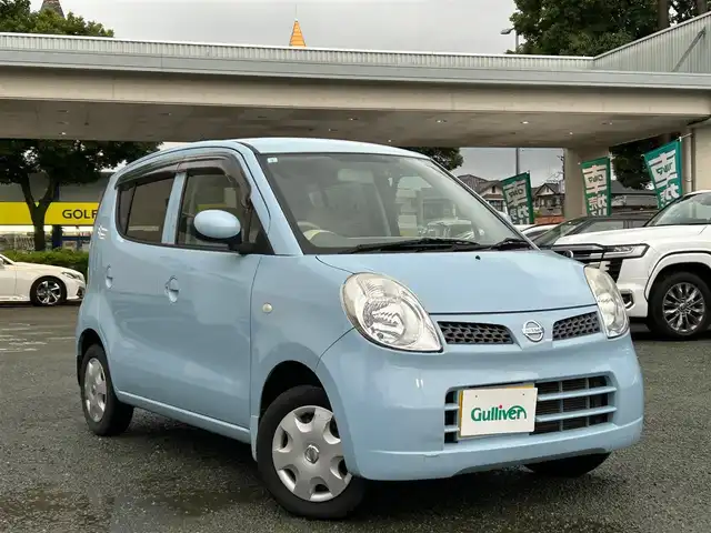 日産 モコ S 熊本県 2011(平23)年 8.5万km エアブルーメタリック 前後ドライブレコーダー/純正CDオーディオ/電動格納ミラー/キーレスキー/純正フロアマット/純正ドアバイザー