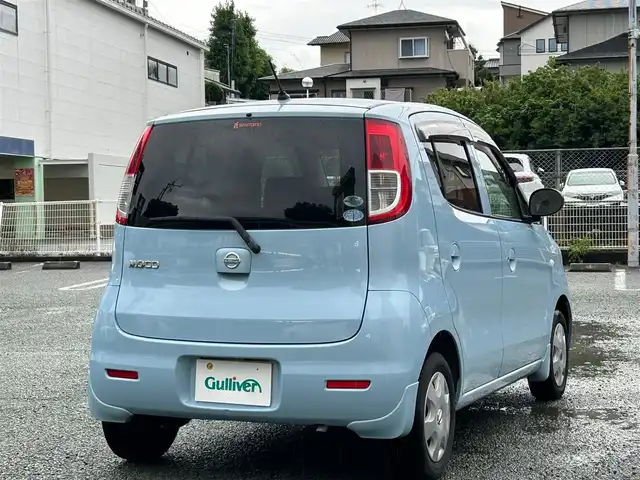 日産 モコ S 熊本県 2011(平23)年 8.5万km エアブルーメタリック 前後ドライブレコーダー/純正CDオーディオ/電動格納ミラー/キーレスキー/純正フロアマット/純正ドアバイザー