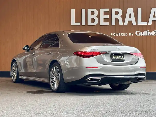 メルセデス・ベンツ Ｓ５００ 4マチック AMGライン 宮城県 2021(令3)年 0.9万km モハーベシルバー レザーエクスクルーシブＰＫＧ　/ドライバーズＰＫＧ　/３Ｄコックピット　/ＡＲヘッドアップディスプレイ　/パノラマＳＲ　/Ｂｕｒｍｅｓｔｅｒサウンド　/ＭＢＵＸ　/全方位カメラ　/黒革シート　/エアシート　/２０インチＡＷ　/１オーナー