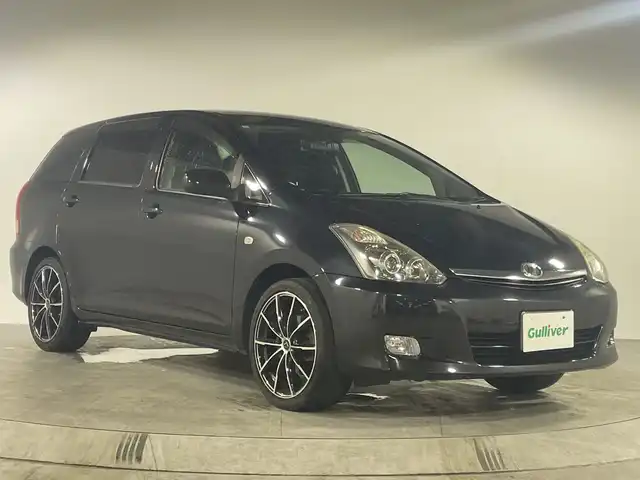トヨタ ウィッシュ X リミテッド 福岡県 2008(平20)年 8.3万km ブラック 純正メモリーナビ/ワンセグTV/バックカメラ/社外ミラー型ドラレコ/社外マフラー:柿本改/社外18インチアルミ/オートライト/HID