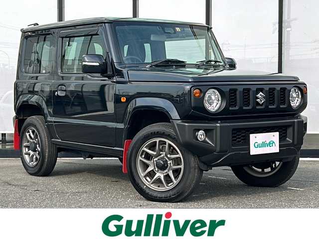 スズキ ジムニー XC 山形県 2022(令4)年 3.5万km ブルーイッシュブラックパール3 純正ナビ/（AM/FM/フルセグ/BT/CD）/スマートキー/前席シートヒーター/電動格納ミラー/フォグランプ/オートLEDヘッドライト/ダウンヒルアシスト/レーンキープアシスト/クルーズコントロール/背面タイヤ/純正フロアマット/社外前後ドライブレコーダー/ターボ/ETCワンオーナー
