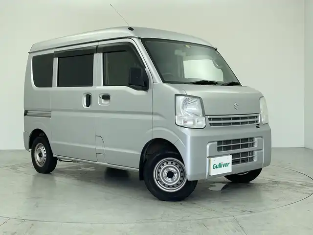 スズキ エブリイ PA 愛知県 2017(平29)年 4.7万km シルキーシルバーメタリック 社外ナビ/・Bluetooth/・CD/DVD/・フルセグテレビ/前方ドライブレコーダー/ＥＴＣ/Ｗエアバッグ/両側スライドドア/フロアマット