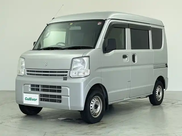 スズキ エブリイ PA 愛知県 2017(平29)年 4.7万km シルキーシルバーメタリック 社外ナビ/・Bluetooth/・CD/DVD/・フルセグテレビ/前方ドライブレコーダー/ＥＴＣ/Ｗエアバッグ/両側スライドドア/フロアマット