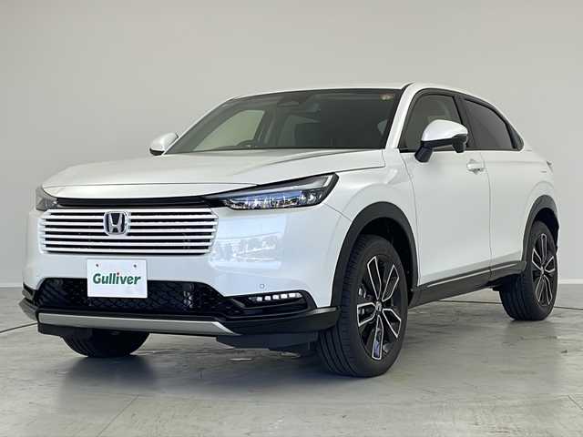 ホンダ ヴェゼル ハイブリッド e:HEV Z 茨城県 2025(令7)年 0.1千km プラチナホワイトパール 純正９型ディスプレイオーディオナビ　バックカメラ　ワイヤレス充電　ビルトインＥＴＣ２．０　アダプティブクルーズコントロール　衝突被害軽減ブレーキ　ブラインドスポットモニター　ＬＥＤオートライト　禁煙車