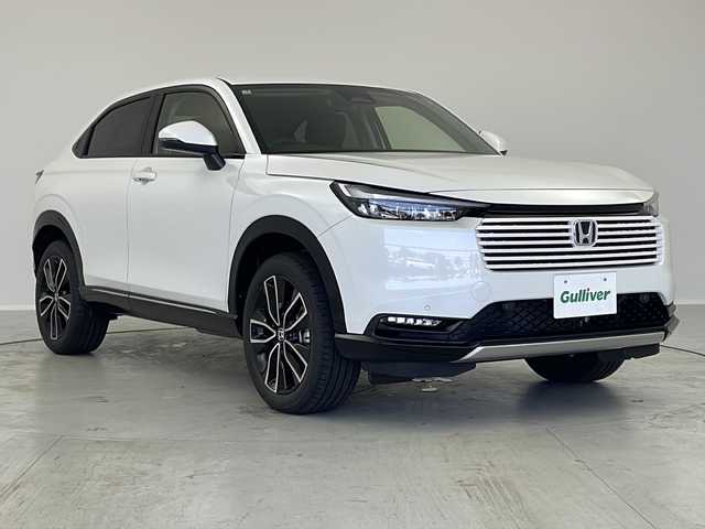 ホンダ ヴェゼル ハイブリッド e:HEV Z 茨城県 2025(令7)年 0.1千km プラチナホワイトパール 純正９型ディスプレイオーディオナビ　バックカメラ　ワイヤレス充電　ビルトインＥＴＣ２．０　アダプティブクルーズコントロール　衝突被害軽減ブレーキ　ブラインドスポットモニター　ＬＥＤオートライト　禁煙車