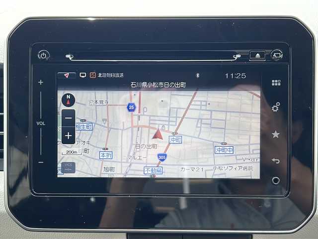 スズキ イグニス ハイブリッド MZ 石川県 2016(平28)年 4.8万km フレイムオレンジPM 純正ナビ/(Bluetoot/CD/DVD/フルセグTV/USB)/バックカメラ　/全方位カメラ /ETC /ドライブレコーダー　/クルーズコントロール　/シートヒーター　/MTモード付AT　/アイドリングストップ/純正フロアマット/純正アルミホイール/LEDライト