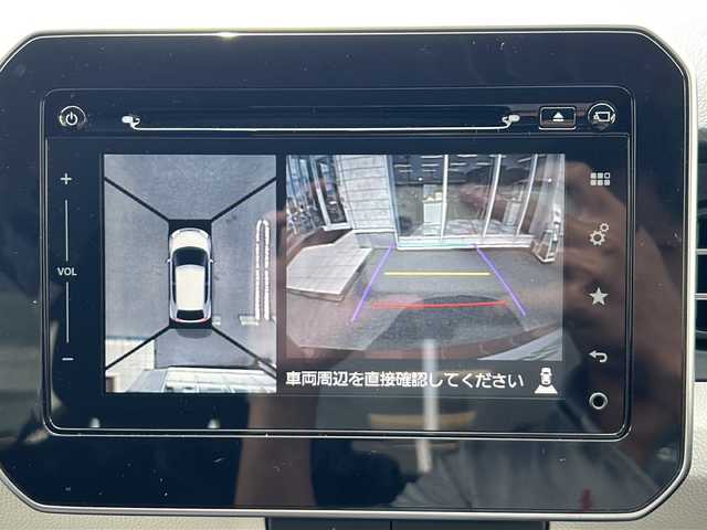 スズキ イグニス ハイブリッド MZ 石川県 2016(平28)年 4.8万km フレイムオレンジPM 純正ナビ/(Bluetoot/CD/DVD/フルセグTV/USB)/バックカメラ　/全方位カメラ /ETC /ドライブレコーダー　/クルーズコントロール　/シートヒーター　/MTモード付AT　/アイドリングストップ/純正フロアマット/純正アルミホイール/LEDライト