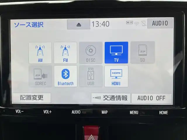 トヨタ ルーミー カスタムG－T 大阪府 2021(令3)年 2.1万km クールバイオレットクリスタルシャイン 純正9インチナビ/・フルセグTV/USB/BT/DVD/HDMI/パノラミックビューモニター/両側パワースライドドア/前後ドライブレコーダー/F席シートヒーター/ビルトインETC/純正フロアマット/純正15インチAW/LEDヘッド・フォグ/シートカバー付/保証書/スペアキー/アダプティブクルーズ/パーキングシステム/衝突軽減システム/アイドリングストップ