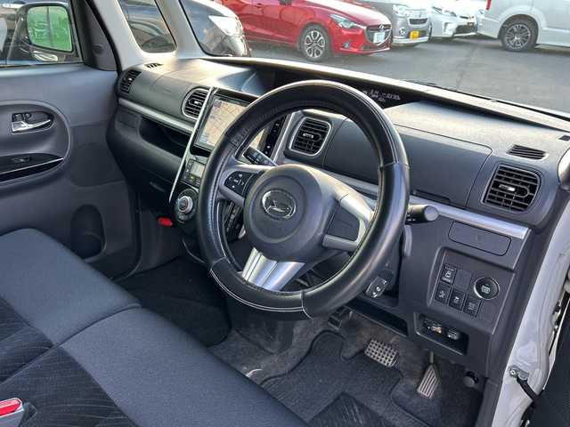 ダイハツ タント カスタム X SA 岐阜県 2013(平25)年 10.4万km パールホワイトⅢ 【登録時走行距離：103788km】/純正8型ナビ/フルセグTV/バックカメラ/片側パワースライドドア/ドライブレコーダー/USB入力端子/ETC/Bluetooth/プッシュスタート/スマートキー/純正フロアマット/純正ドアバイザー/純正アルミホイール/ABS/横滑り防止装置/レーンキープアシスト/盗難防止装置/オートライト/キセノンヘッドライト/エアバッグ/衝突被害軽減システム