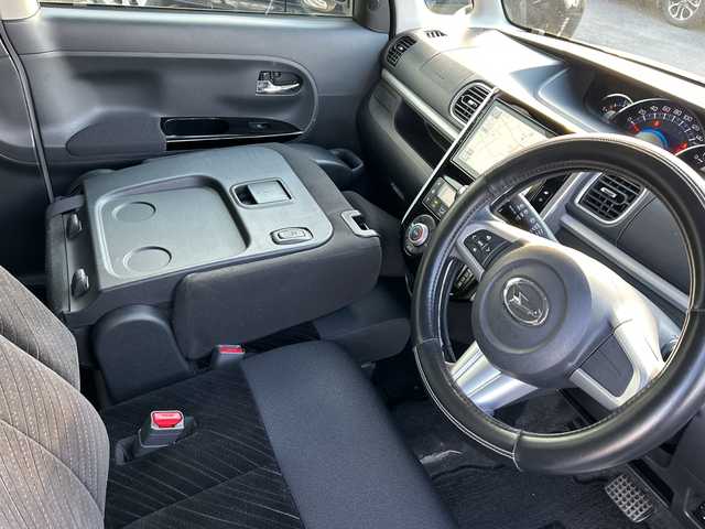 ダイハツ タント カスタム X SA 岐阜県 2013(平25)年 10.4万km パールホワイトⅢ 【登録時走行距離：103788km】/純正8型ナビ/フルセグTV/バックカメラ/片側パワースライドドア/ドライブレコーダー/USB入力端子/ETC/Bluetooth/プッシュスタート/スマートキー/純正フロアマット/純正ドアバイザー/純正アルミホイール/ABS/横滑り防止装置/レーンキープアシスト/盗難防止装置/オートライト/キセノンヘッドライト/エアバッグ/衝突被害軽減システム