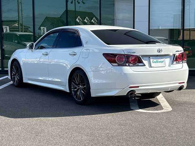 トヨタ クラウン アスリート S-T 岐阜県 2016(平28)年 9.7万km ホワイトパールクリスタルシャイン 登録時走行距離：96734km/純正ナビ/バックモニター/フルセグテレビ・Bluetooth・CD・DVD・USB/クルーズコントロール/ビルトインＥＴＣ/ドライブレコーダー/パワーシート/シートヒーター/ＬＥＤヘッドライト/オートライト/プッシュスタート/スマートキー/純正フロアマット/純正アルミホイール